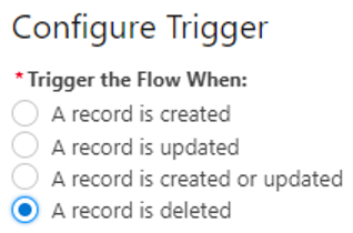 Salesforce Flow Record Triggered Flow Before Delete